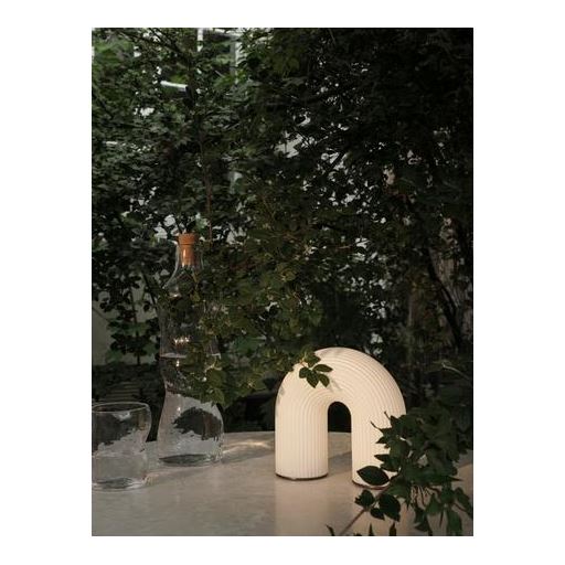 ferm LIVING Vuelta Portable Lamp, White