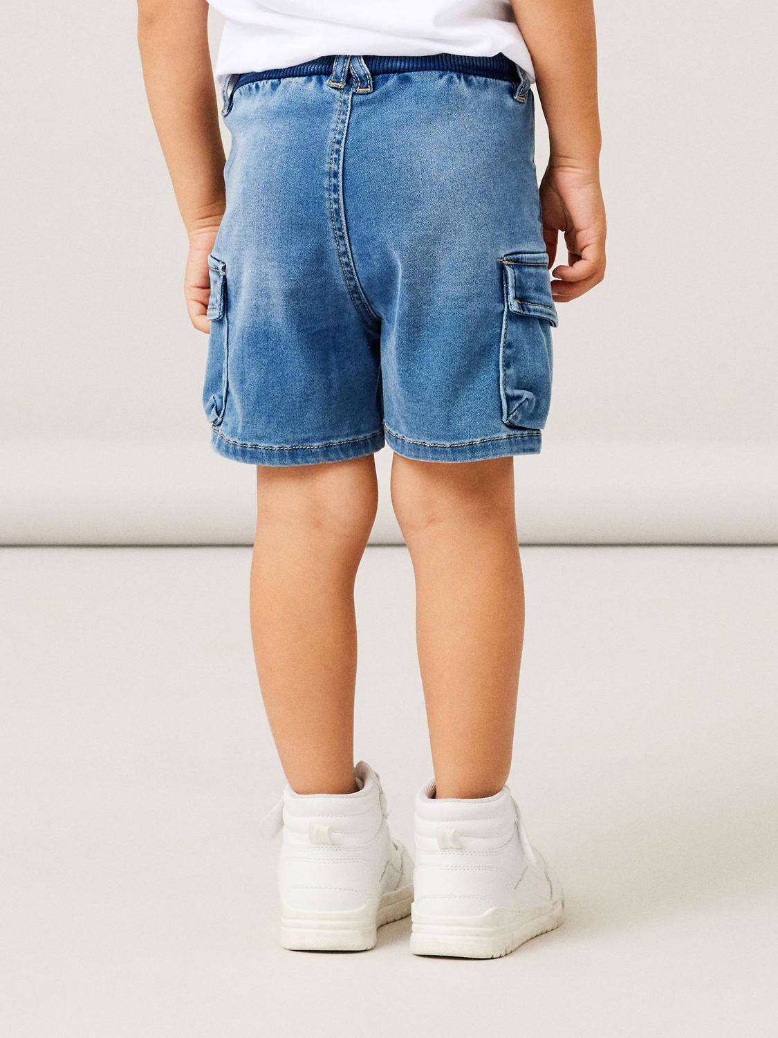 NAME IT cargo short NMMBEN medium blue denim