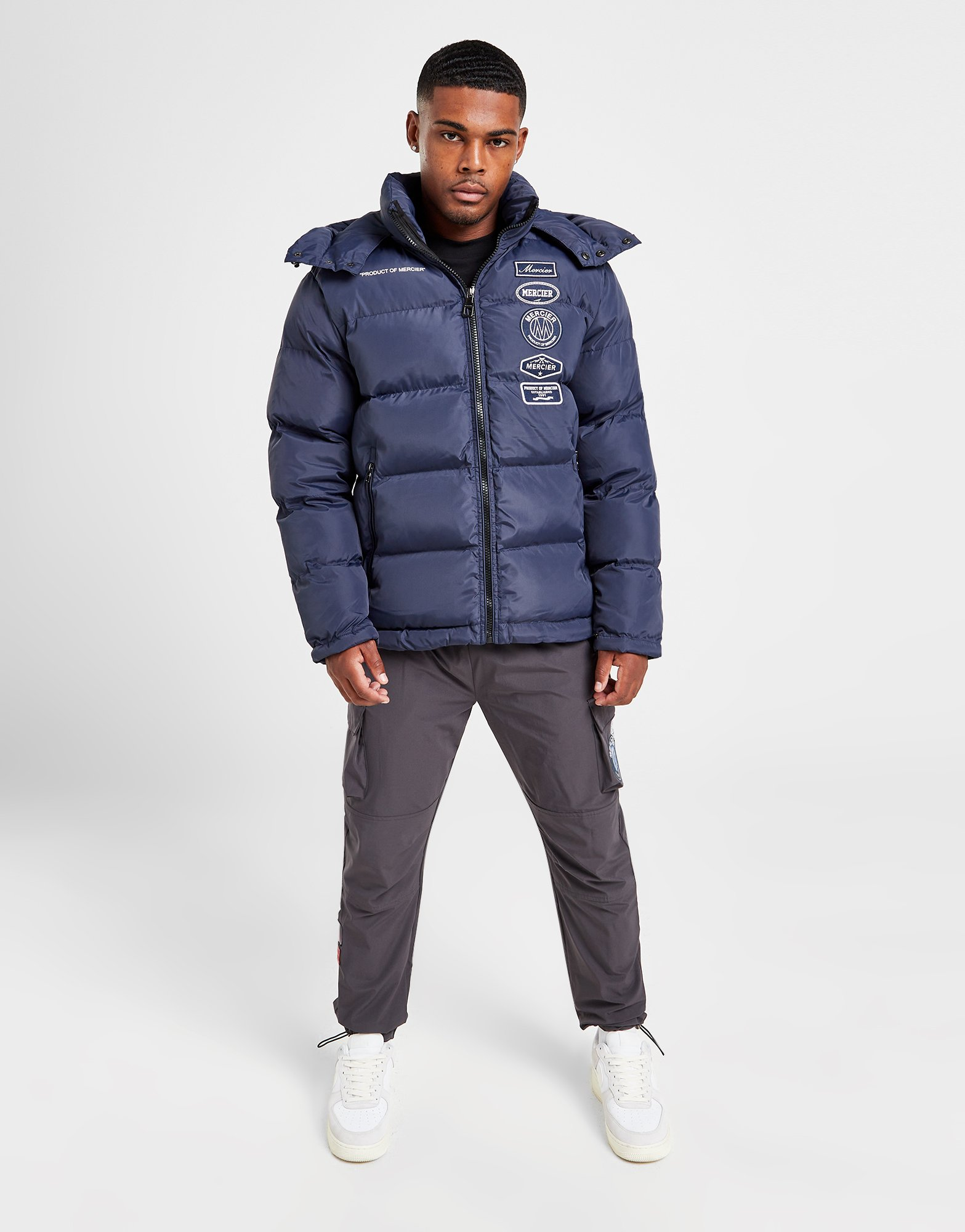 MERCIER Veste Hybrid Puffer Homme