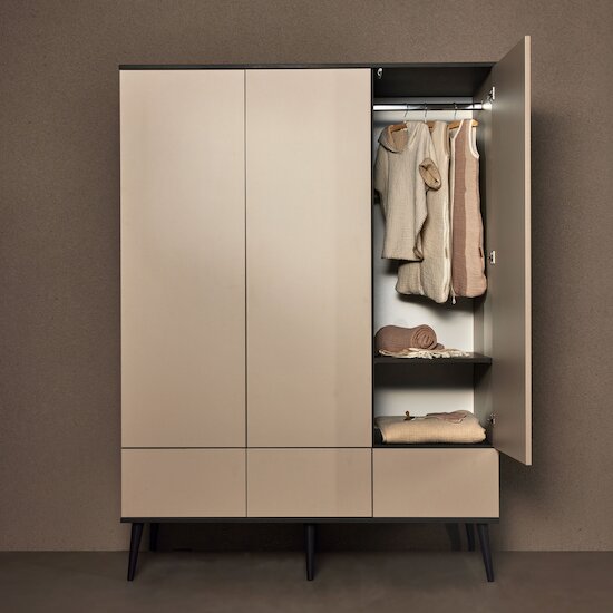 Flow armoire 3 portes   Stone        de               Quax
