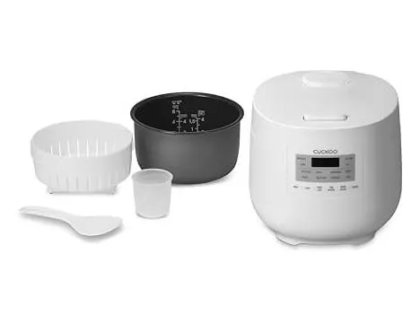 Cuckoo CR-0641F, Hvid, LCD, Berøring, 120 V, 60 Hz, 330,2 mm