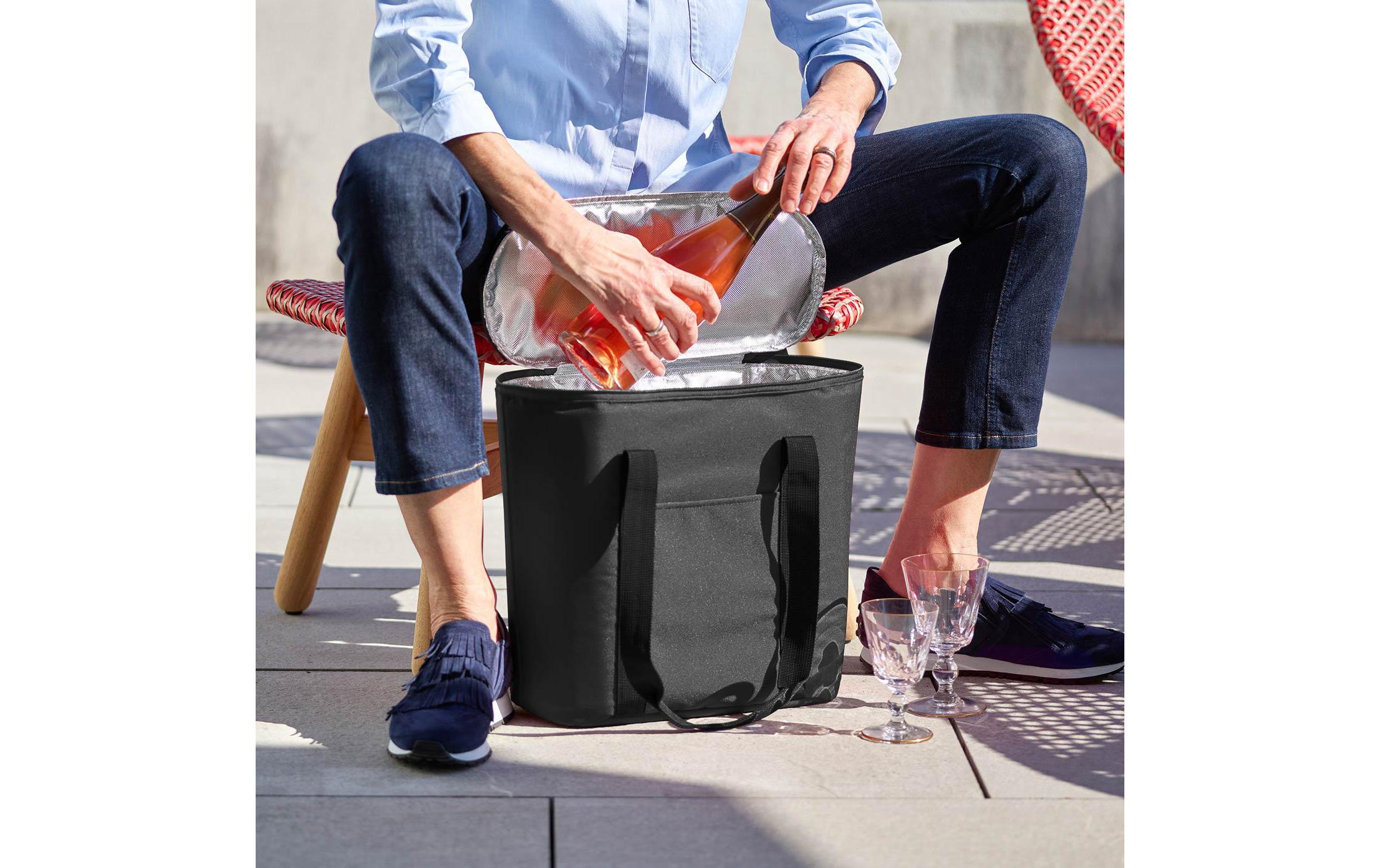 Einkaufskorb Thermoshopper BlackKühltasche für Einkauf oder Picknick