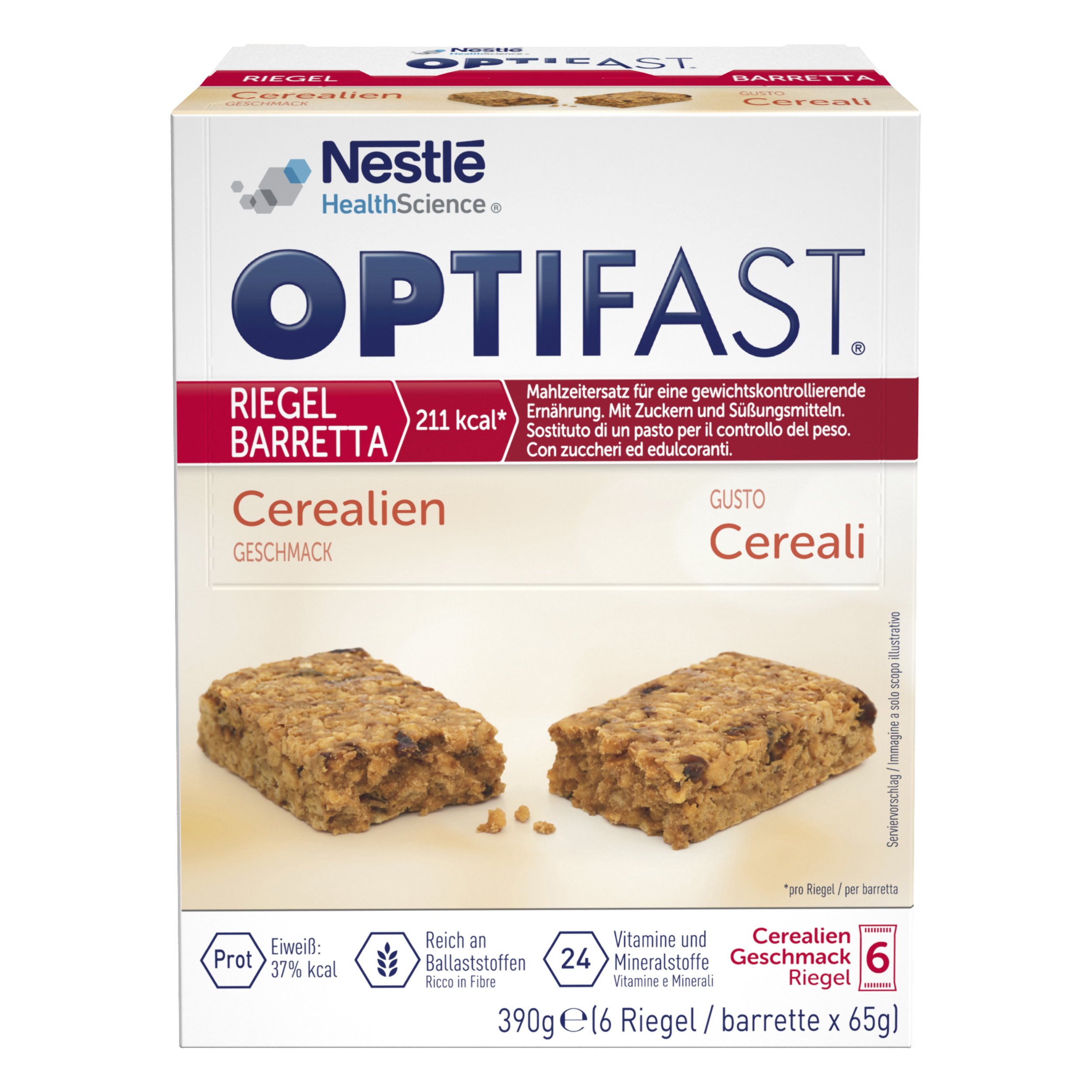 Riegel - 6x65g - Cerealien