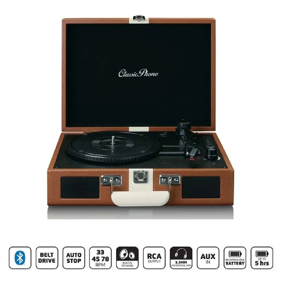 Lenco Platine Vinyle Valise - Vintage
