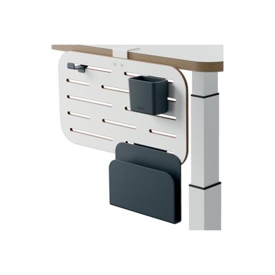 Leitz Ergo Small - Pegboard desk organizer - carte MDF - blanc