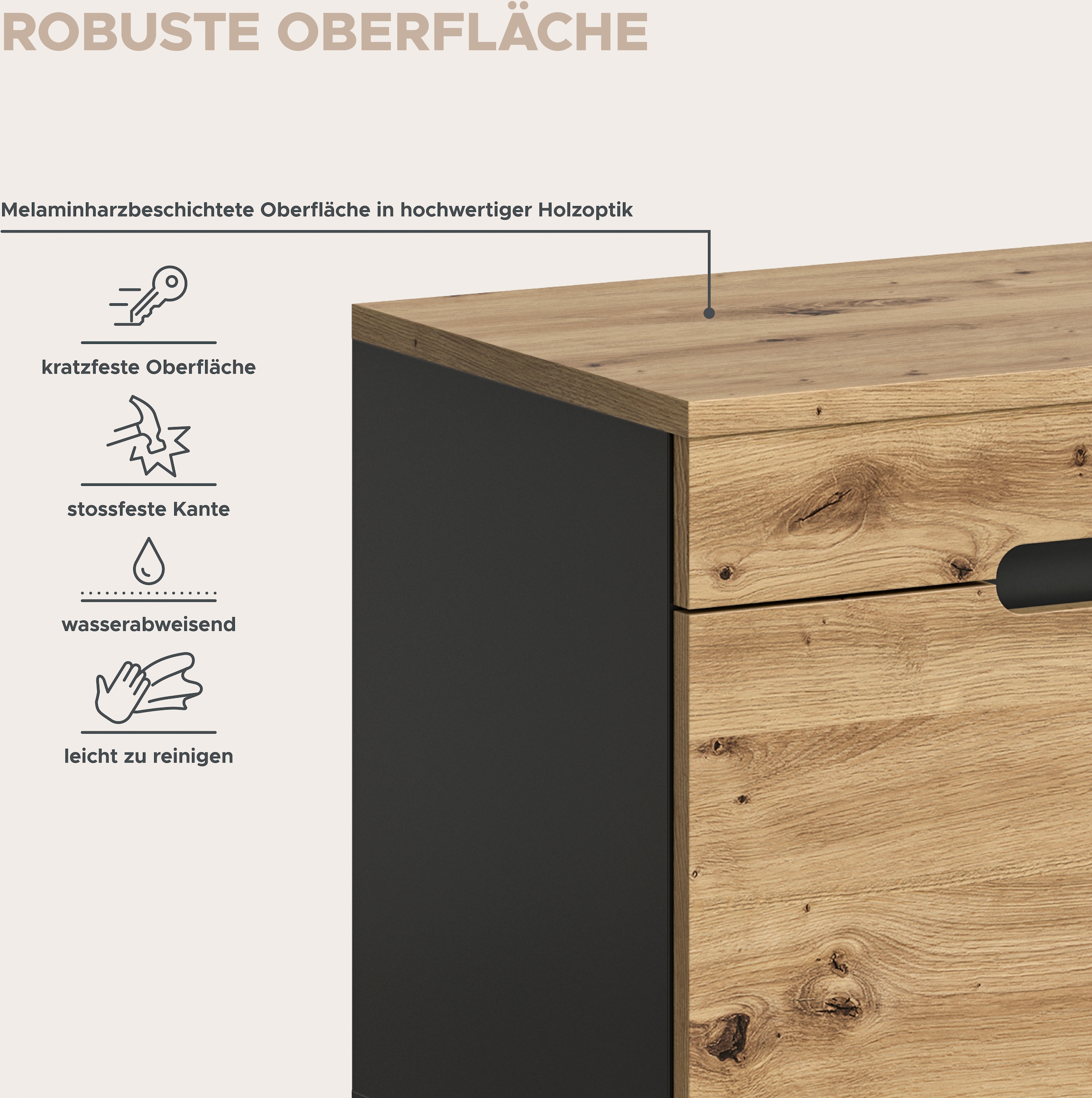 INOSIGN Sitzbank »REHAT, TOPSELLER!, Breite 80cm, 2 Türen, 2 Fächer« in verschiedenen Farben erhältlich,  Garderobenbank, Flurbank, Dielenbank, Bank mit Stauraum, Bank