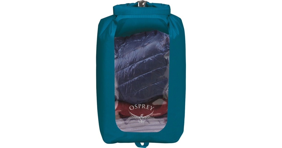 OspreyDry Sack 20 with Window packsack  (Blauw, 20 liter)