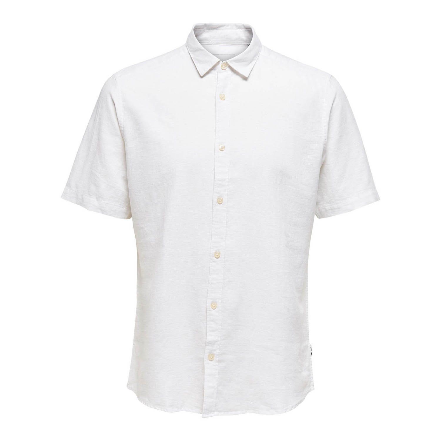 ONLY & Sons  Caiden Solid Linen Shirt