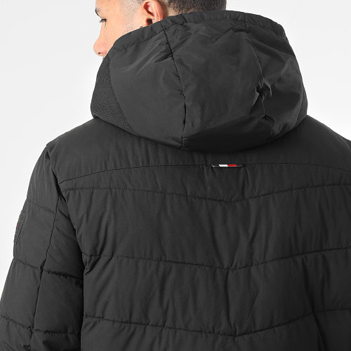Doudoune Capuche Branded 9010 Noir