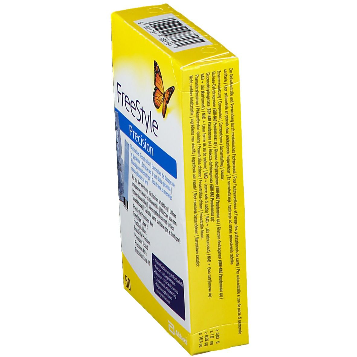 FreeStyle Precision Blutzucker-Teststreifen ohne Codierung