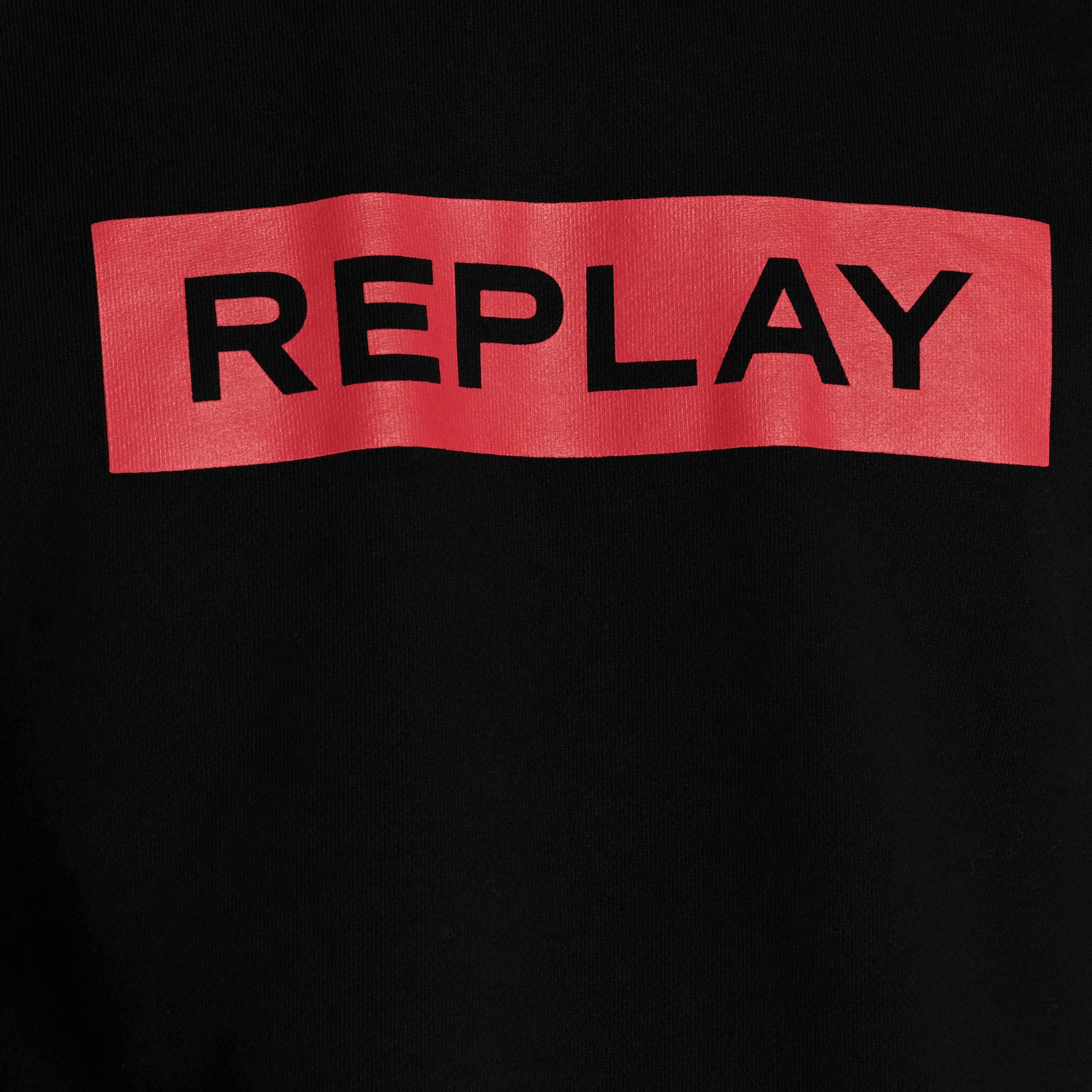 Replay Block Logo Sweatshirt