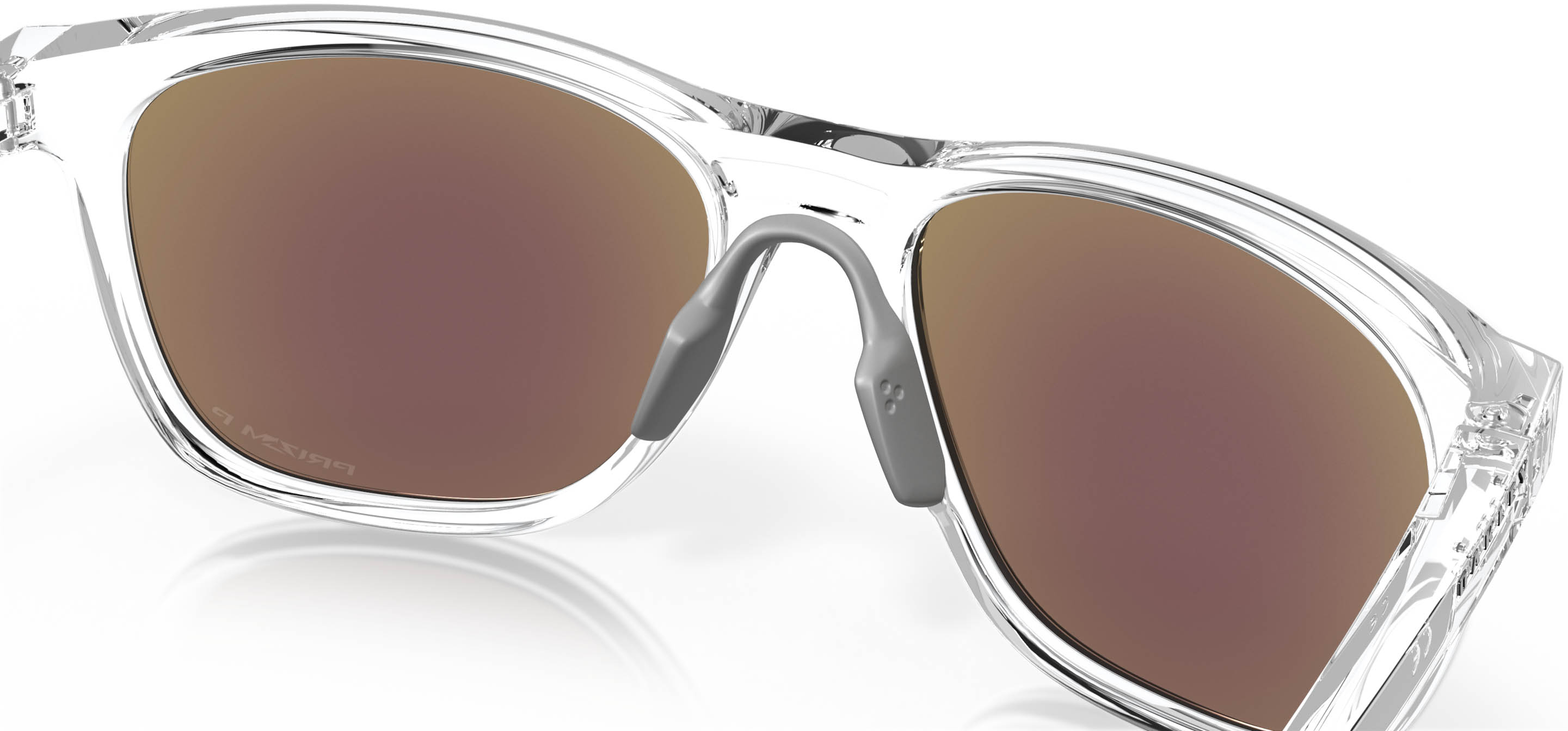 Leadline 0856/Polished Clear w/Prizm Sapphire Polarized