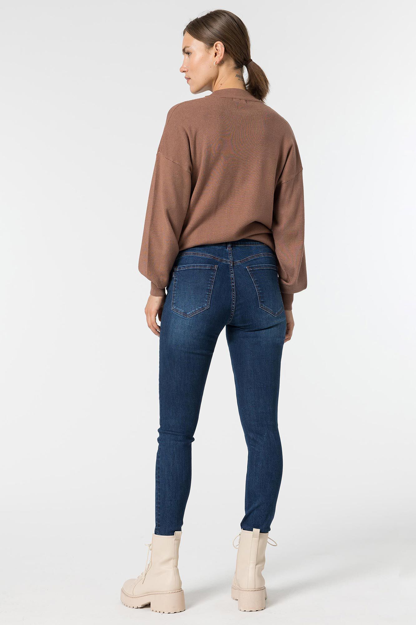 Calça jeans Body Curve Skinny High Waist Ecodenim