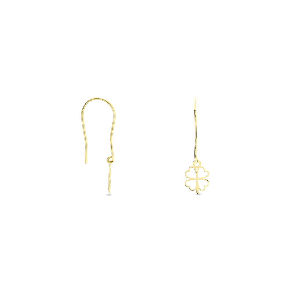 Boucles D'oreilles Pendantes Dagny Or Jaune