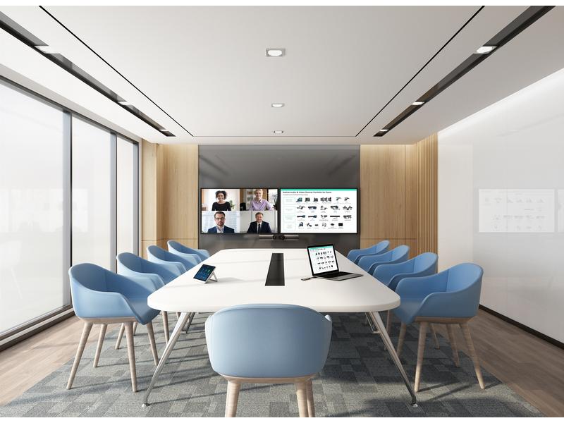 Yealink MeetingBar A30   CTP18 Touch Panel 4K 30 fps All-in-One Android Video Collaboration Bar für Medium Room