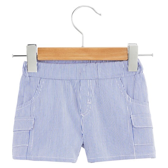 Short rayé Navy Baby   Bleu        1 mois   de               P'tit bisou