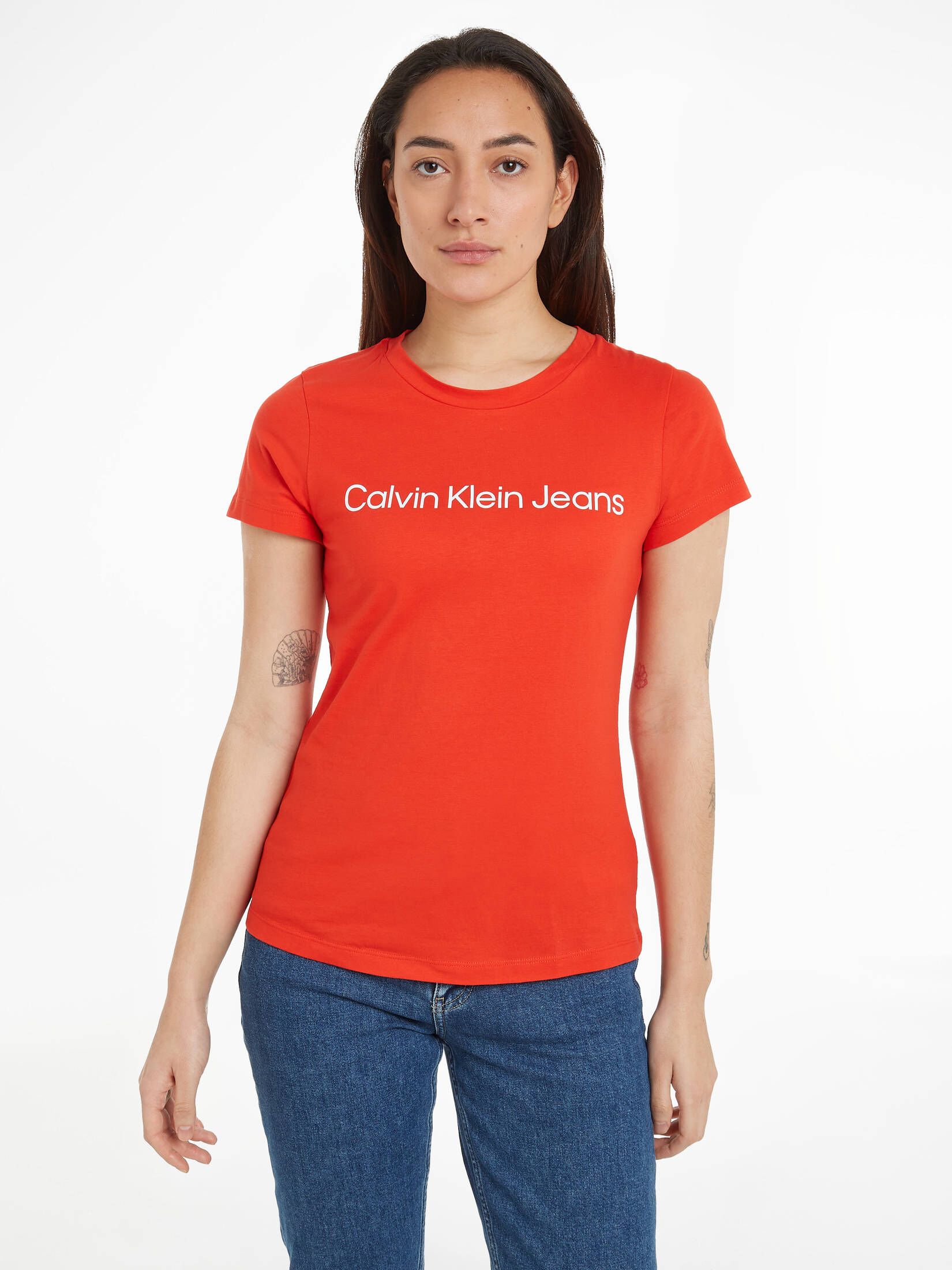 CALVIN KLEIN JEANS| Damen T-Shirt 2er Pack
