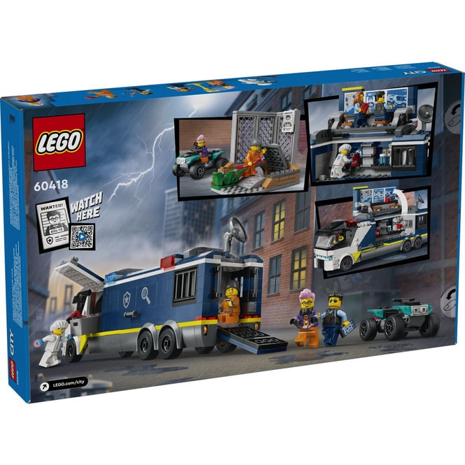 LEGO® City Police 60418 - Polizeitruck mit Labor