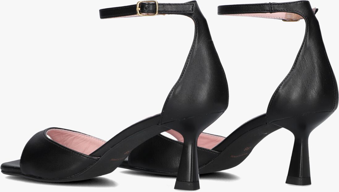 zwarte notre-v sandalen met hak 2655s