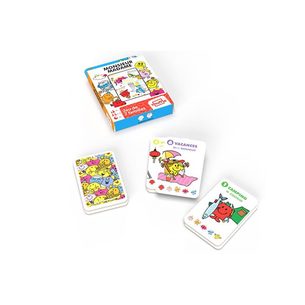 Jeu de 7 Familles - Monsieur Madame