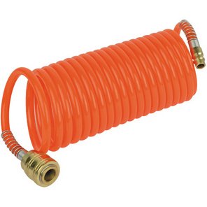 Tuyau spiralé pour air comprimé, 4,5 m