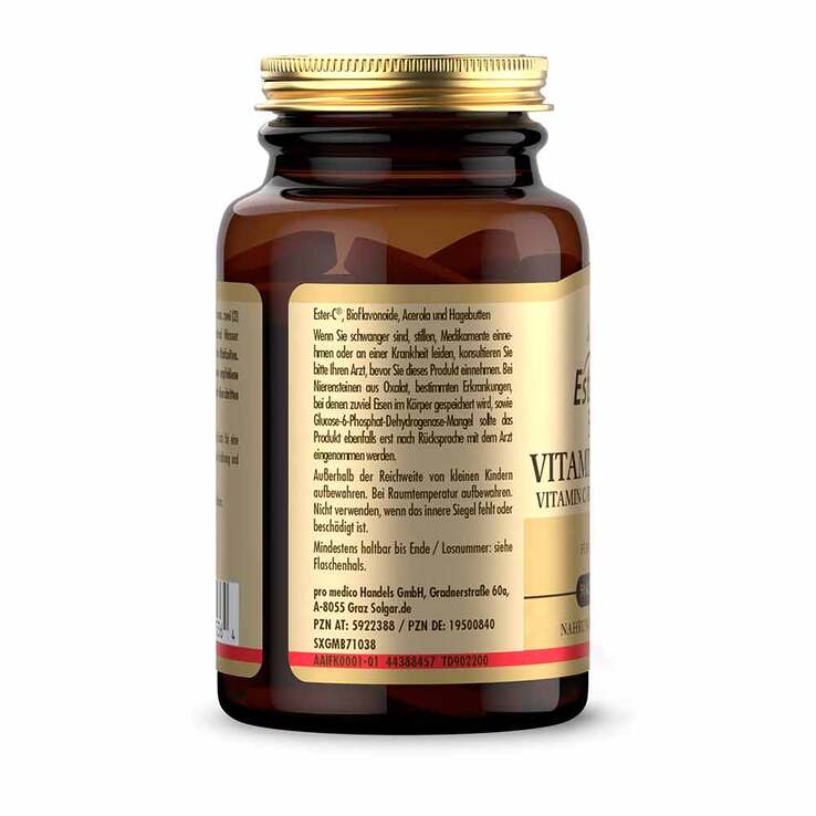 Solgar Ester-C plus 500 mg Kapseln, 50 St