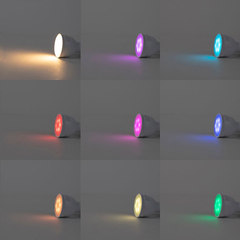 Smart buitenwandlamp zwart incl. WiFi GU10 IP44 - Solo