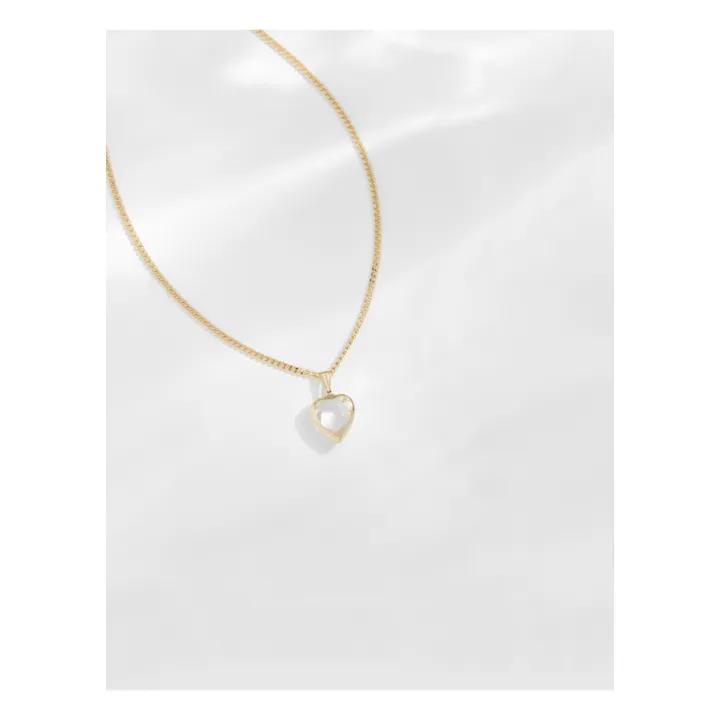 Louise Damas Collier couleur Cristal Niki | Doré