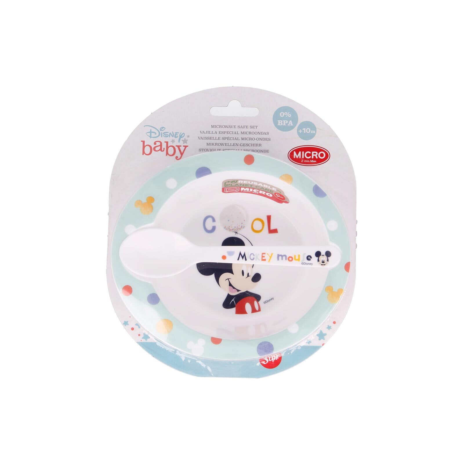Stor Kindergeschirr Cool Like Mickey 2er Set