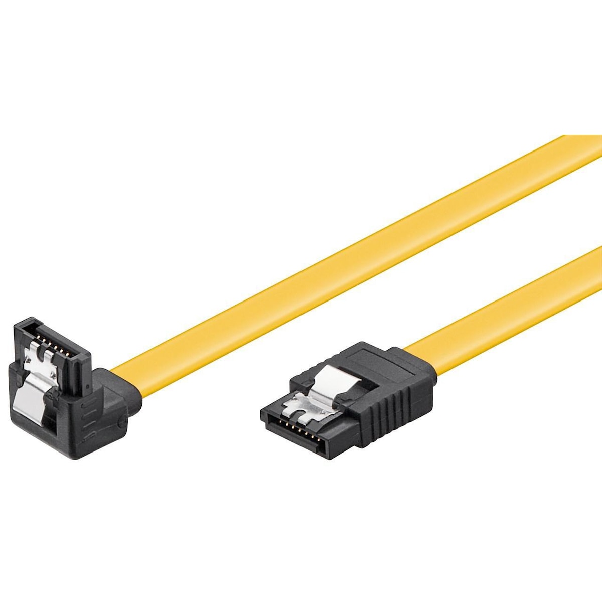 Goobay PC-datakabel  6 Gbps  90° klips