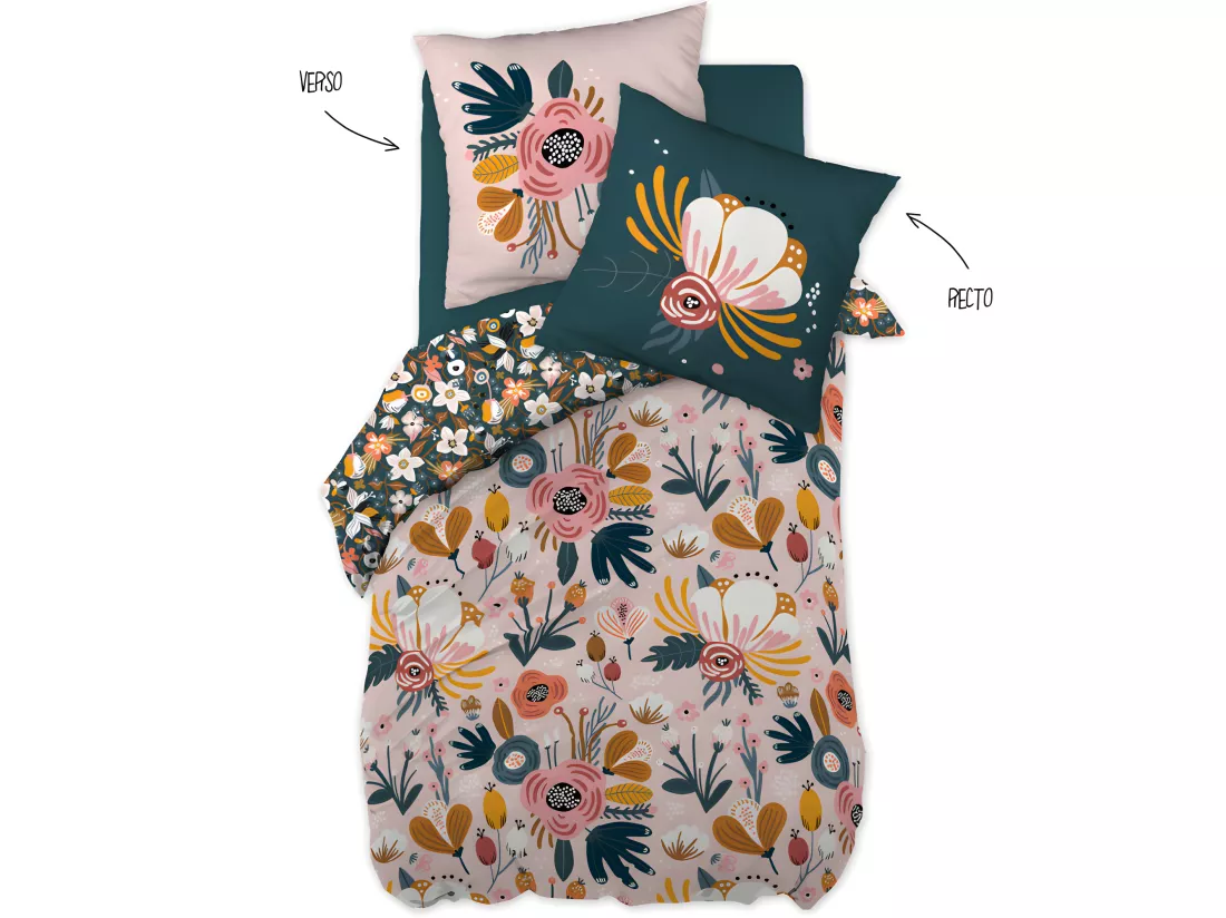 Parure de couette 140 x 200 