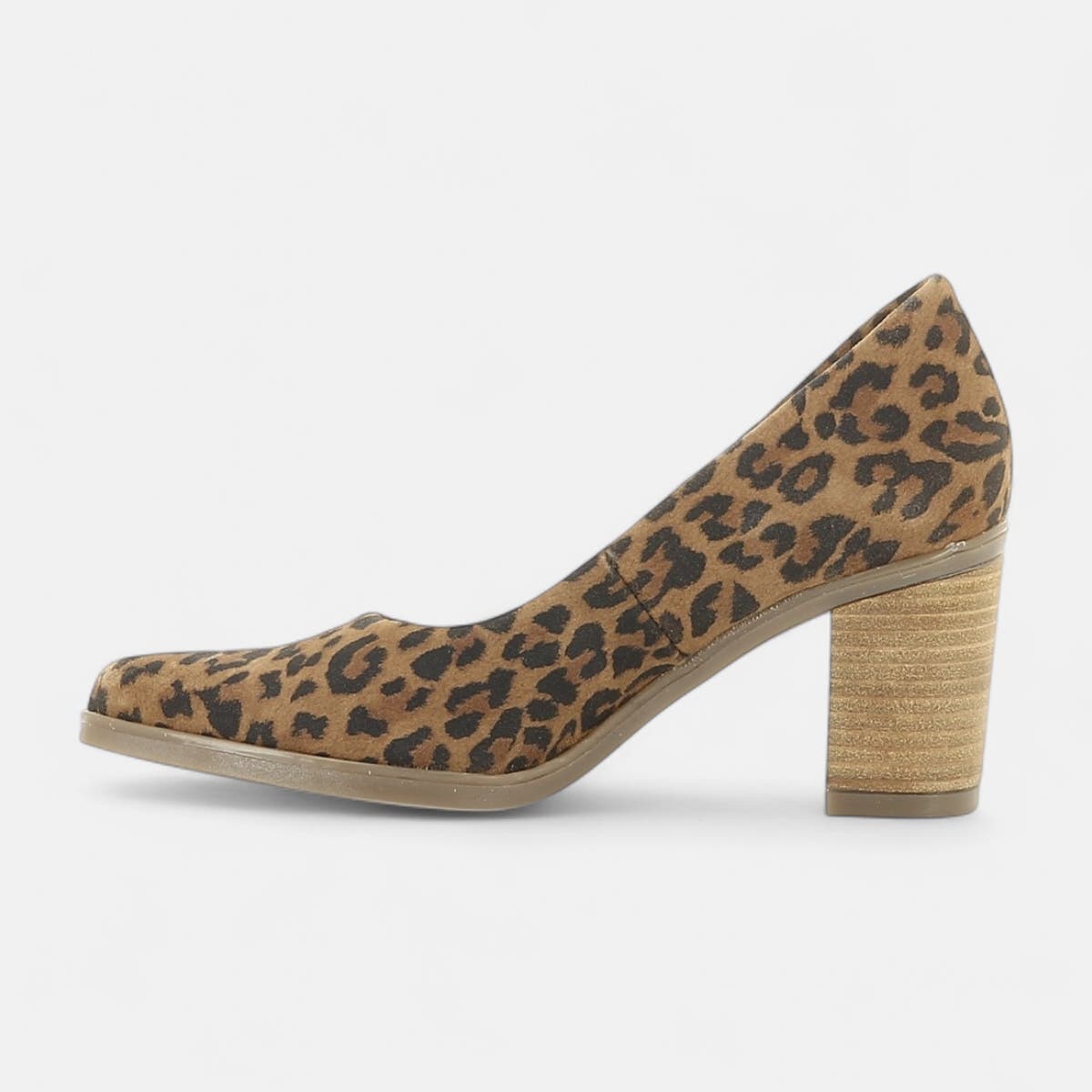 Escarpins à talon Femme en cuir camel