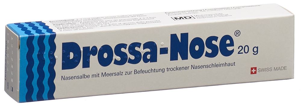 DROSSA NOSE Nasensalbe (n) Tb 20 g<br>20 g, Tube, Nasensalbe, (n)