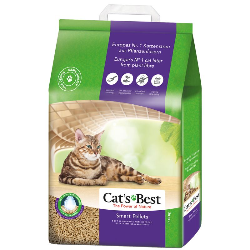 Litière Cat's Best Nature Gold à prix discount sur bitiba.fr