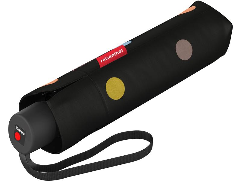 Reisenthel Knirps Schirm Pocket Classic Dots Regenschirm aus recyceltem PET