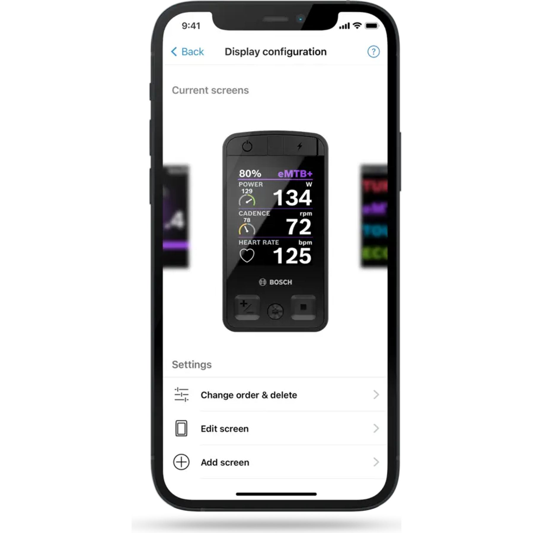 Bosch Kiox 400C Display