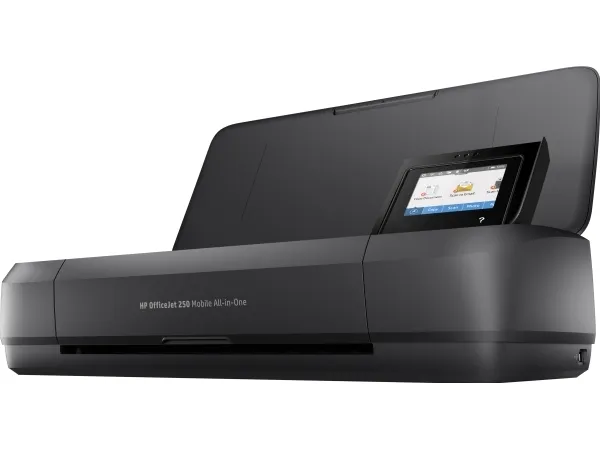 HP Officejet 250 Mobile All-in-One - Multifunktionsprinter - farve - blækprinter - Legal (216 x 356 mm) (original) - A4/Legal (medie) - op til 8 spm (kopiering) - op til 10 spm (udskriver) - 50 ark - USB 2.0, USB vært, Wi-Fi