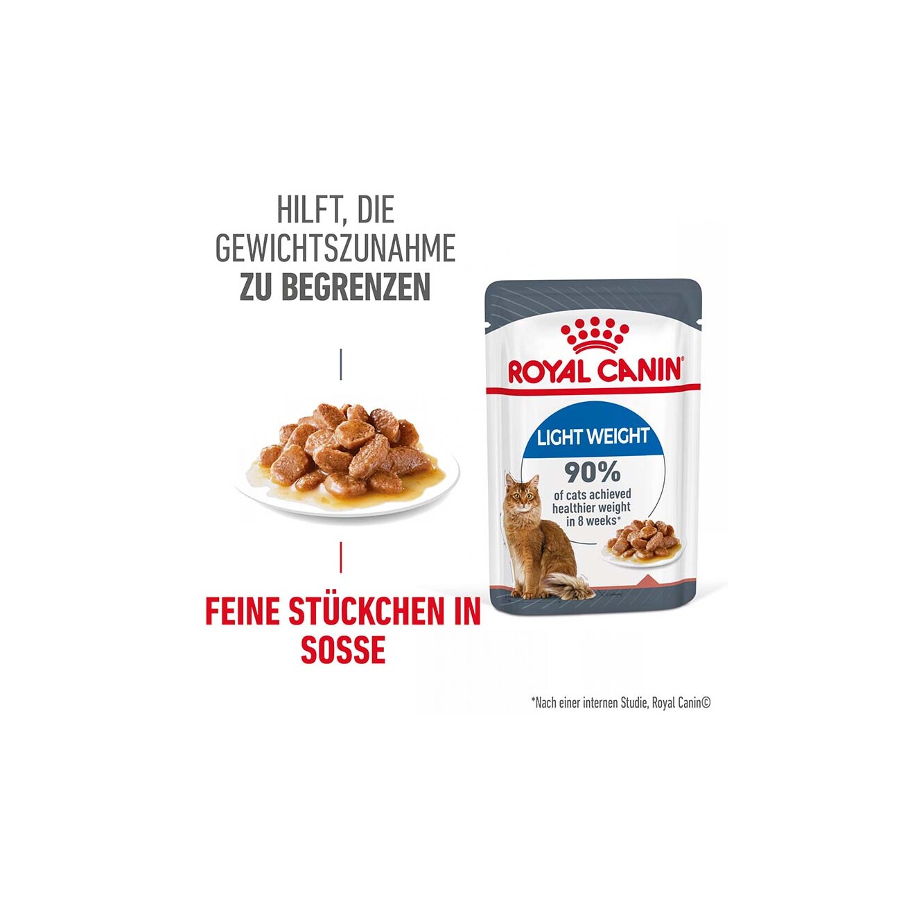 ROYAL CANIN Care Light Weight in Soße 12x85 g