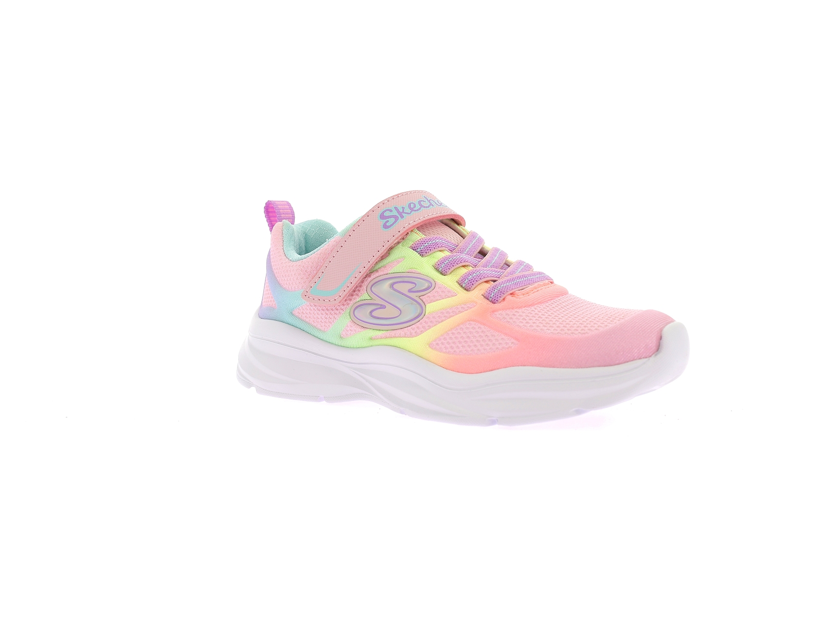 Skechers-303503L Matières combinées Multicolore