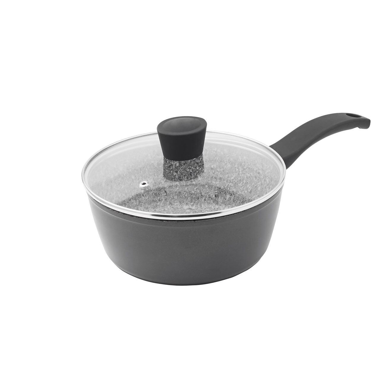 Kitchencook Casserole aluminium forge granit infusion induction cas20tfi gris/noir - D.20 cm