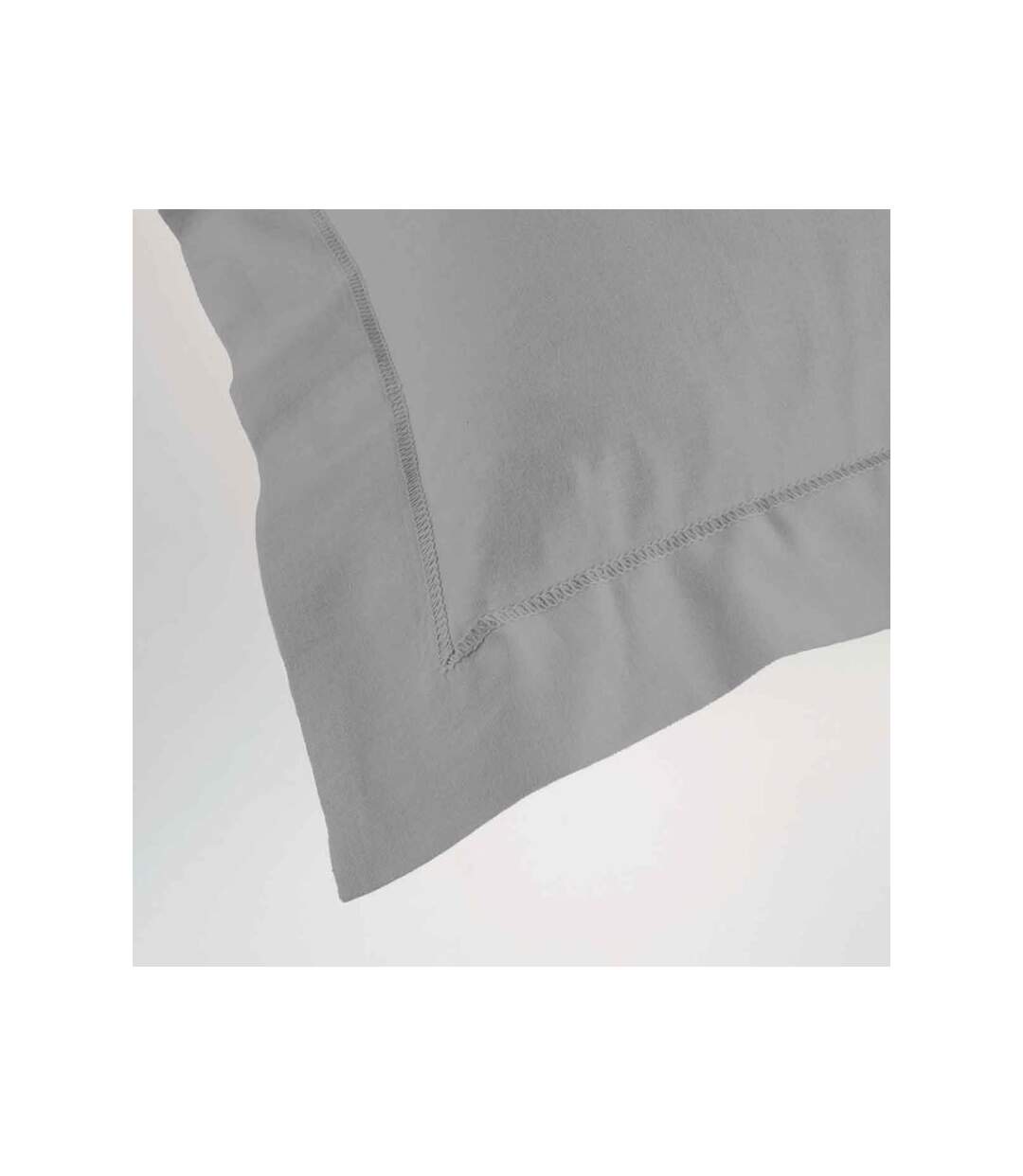 Taie d'Oreiller en Coton Bio Biolina 63x63cm Gris