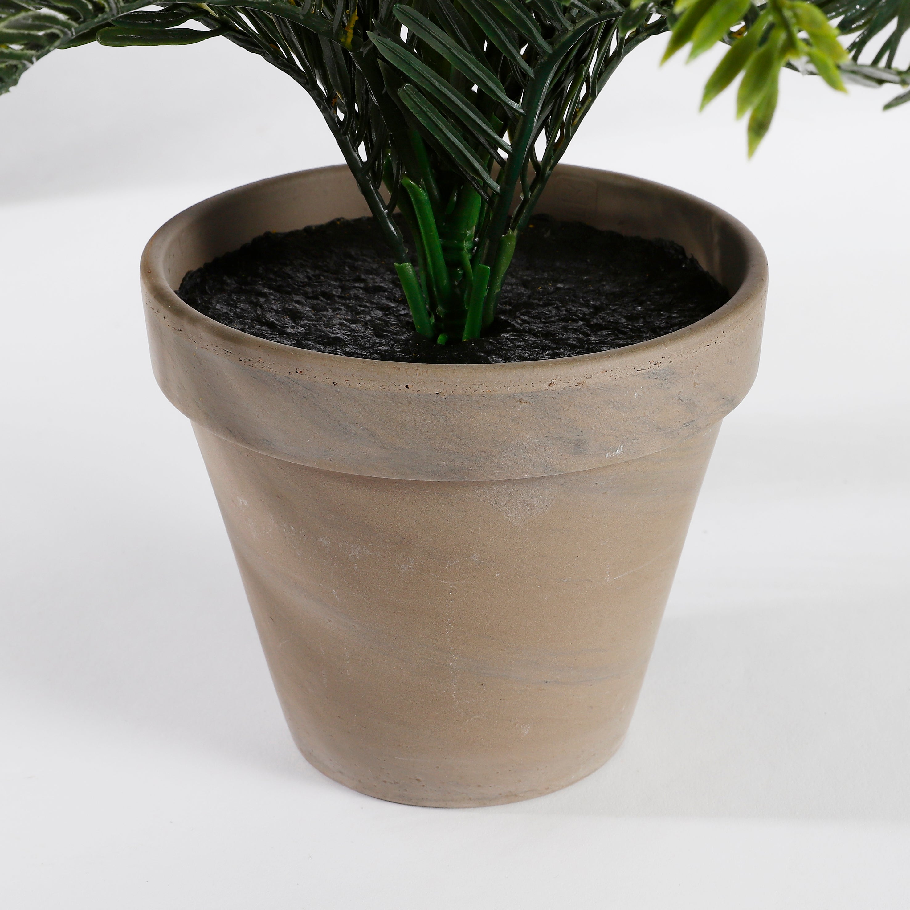 Mica Decorations Kunstplant Cycaspalm - groen - H37 cm - in pot