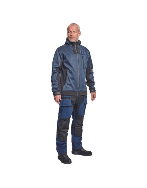 Cerva Werkjas Huyer Softshell Marine - Werkkleding