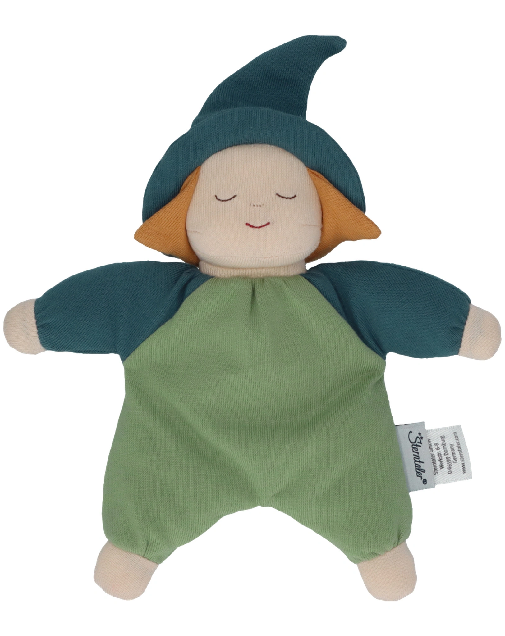 Spielpuppe HEXE (21,5cm) in dunkeltürkis