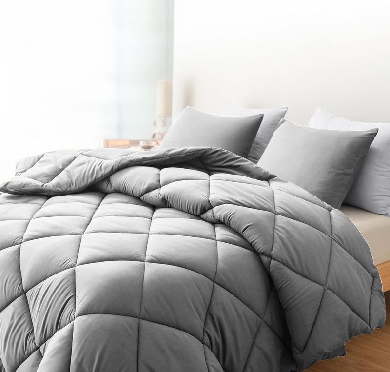 Sleep Comfy - Deluxe 2-in-1 - Dekbed - Vapor Blue - 240x200 cm - Ademend en Anti Allergie