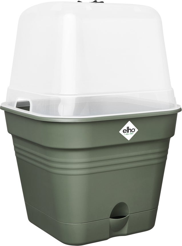 Elho kweekbak Green Basics groen 29,6 x 29,6 x 24,9 cm