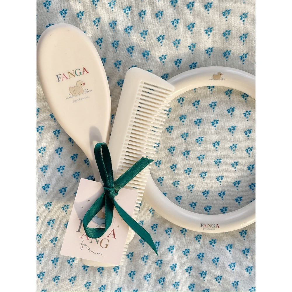 Køb Konges Sløjd Fanga Fontana Beige Baby Hairbrush Sæt