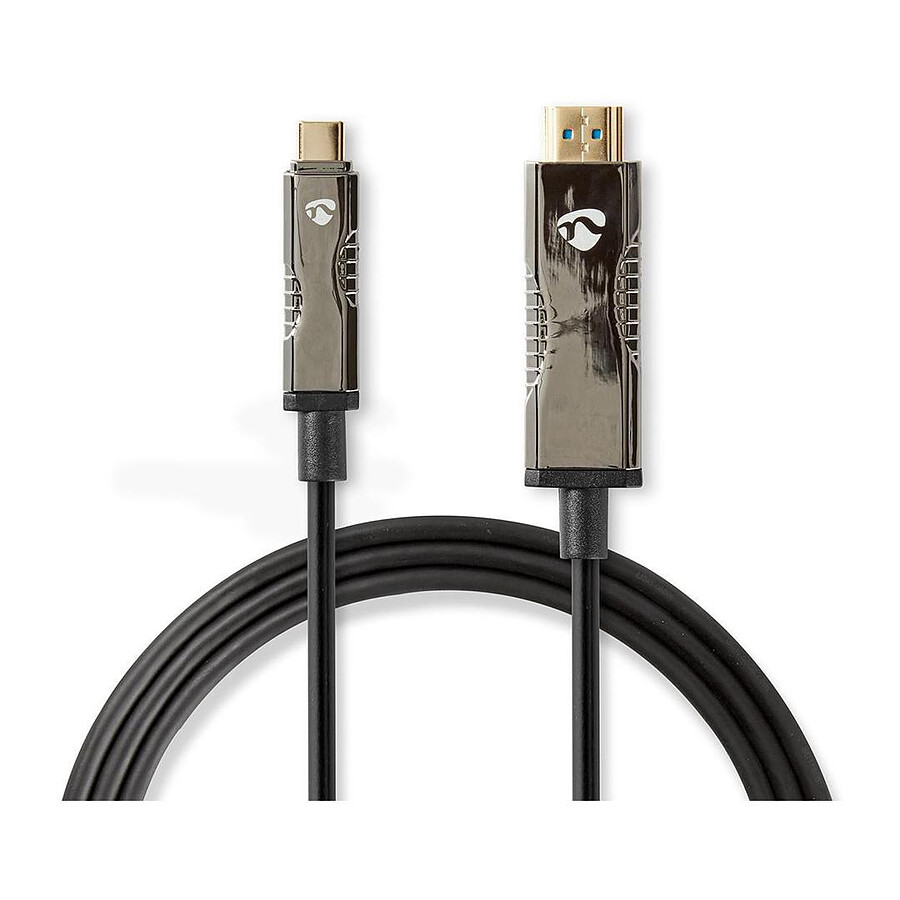 Câble optique USB-C vers HDMI 1.4 - 10 m