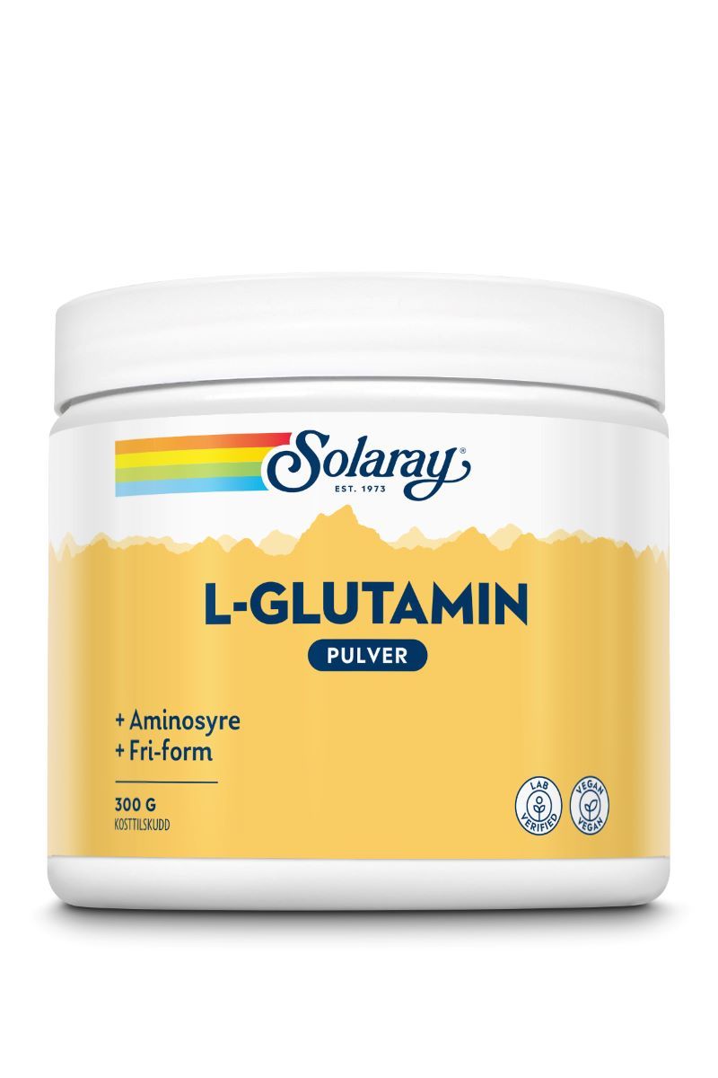 Solaray Glutamin pulver