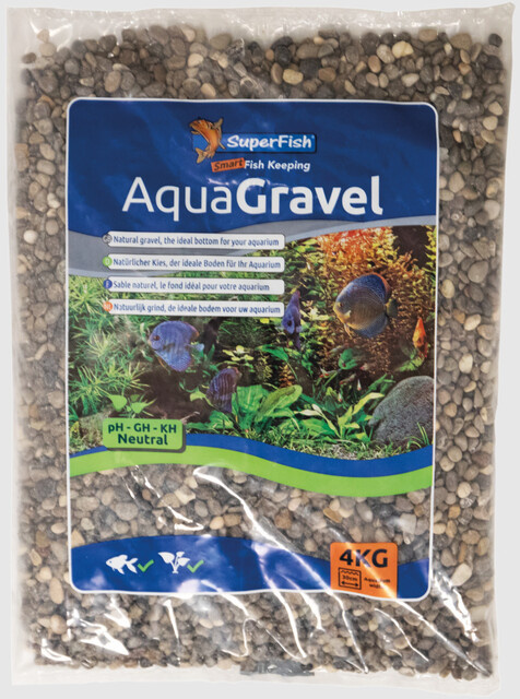 Superfish Aqua Grind Vulcano 2-5mm 4kg | Bodembedekking
